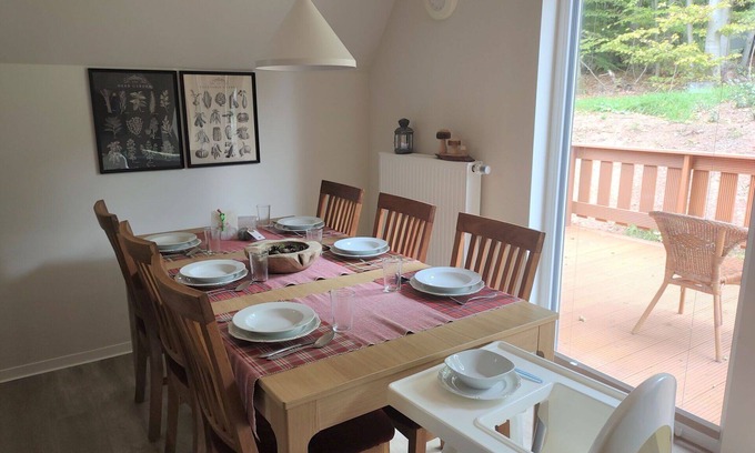 Bad Arolsen House | Beautiful private villa for 6 guests with WIFI, TV and terrace