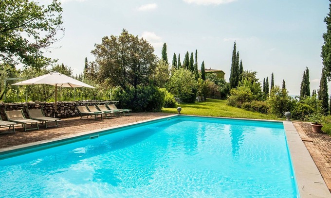 Montalcino Villa | Beautiful private villa with A/C, private pool, WIFI, TV, patio, panoramic view and parking