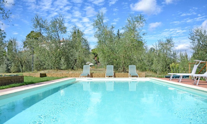 San Miniato Villa | Beautiful private villa for 6 guests with A/C, private pool, WIFI, TV and panoramic view