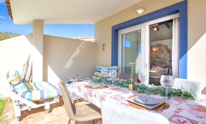 Valledoria Villa | Beautiful private villa for 4 guests with A/C, TV and terrace