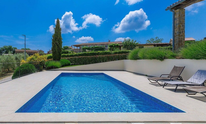 Baredine Villa | Beautiful private villa with private pool, A/C, WIFI, TV, terrace, panoramic view and parking