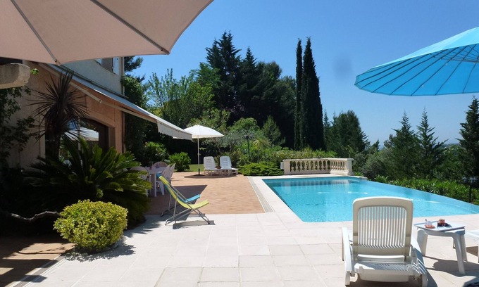 Saint-Roman Villa | Beautiful property on the hill of Nice, Saint-Roman-de-Bellet,