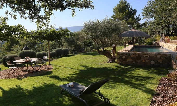 Tourrettes House | Beautiful property with swimming pool not overlooked, quiet and exceptional views