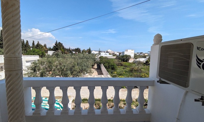 Hammamet Sud Bed & Breakfast | Beautiful Room with Balcony