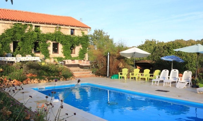 Lizant Other | Beautiful S Facing Farmhouse. Overlooks secluded/private pool + cover HEATING.