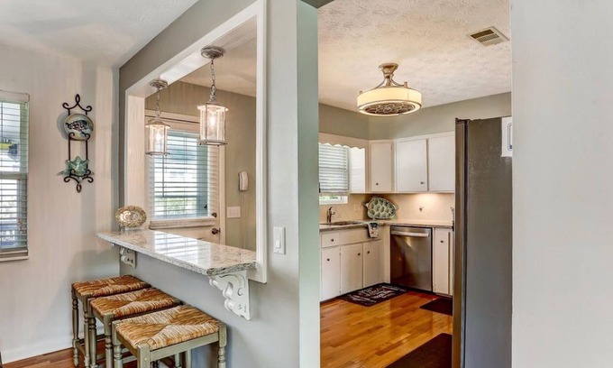 Fernandina Beach House | Beautiful, Spacious Home with Heated Private Pool and 2 Minute walk to Beach Access!