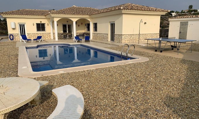 Zurgena Villa | Beautiful spacious 3 bedroom villa with private pool and fantastic view