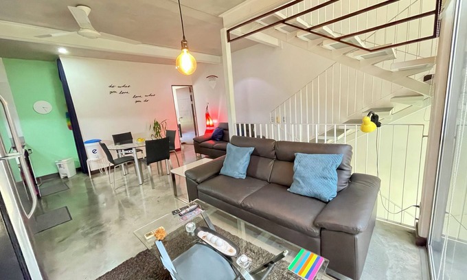 Santa Ana House | Beautiful Spacious Loft. Santa Ana Downtown. Very high ceilings. 24/7 security.