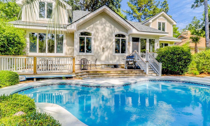 Palmetto Dunes House | Beautiful & Spacious House Near Beach w/Shared Tennis Court, Private Pool, WiFi