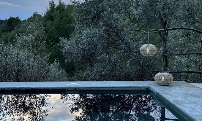 Soller House | Beautiful stone house with private pool, terraces, mountain views