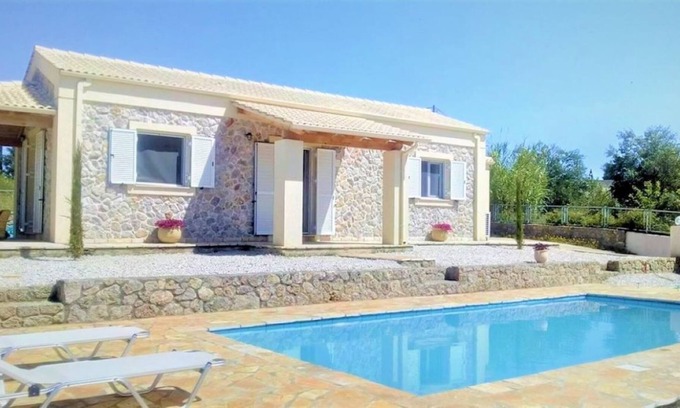 Afra Villa | Beautiful Stone Villa with Private Pool: Secluded - Restful - Countryside Views
