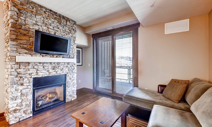 Steamboat Springs Apartment | Beautiful studio w/private balcony & shared pool, hot tubs, fitness & game room