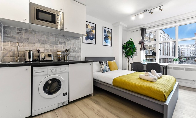 Farringdon Apartment | Beautiful Studio Flat In Central London