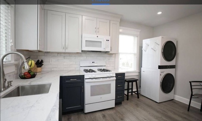 Long Branch Apartment | Beautiful sun filled 2 BR 3 blocks from beach- 2 beach passes- kids are free
