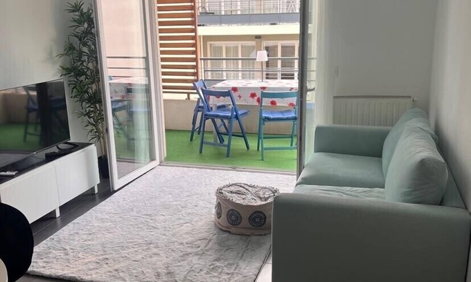 Saint-Roch Apartment | Beautiful T2 with balcony in Nice