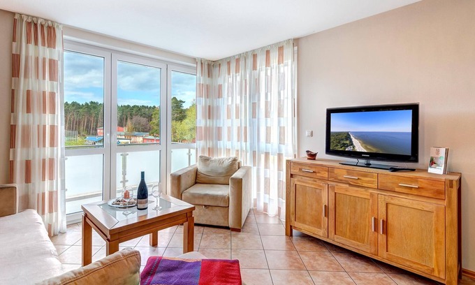Ueckeritz Apartment | Beautiful vacation apartment in Ückeritz, with balcony