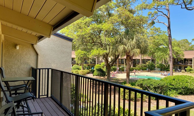 Hilton Head Island Condo | BEAUTIFUL VILLA WITH POOL, WALK TO SOUTH FOREST BEACH HILTON HEAD