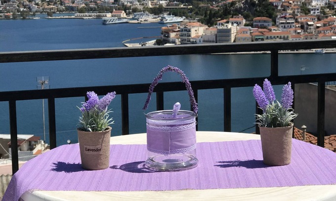 Galatas House | Beautiful view of Poros