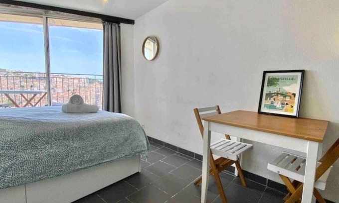 Notre-Dame du Mont Apartment | Beautiful view of Notre Dame du Mont