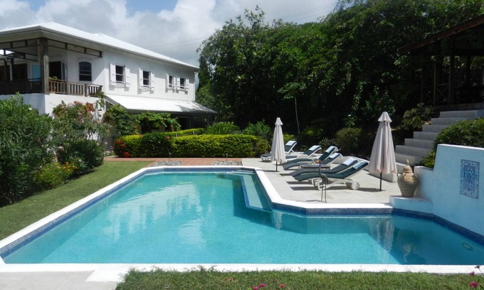 Saint David's Villa | Beautiful villa, large pool & garden, ocean views.
