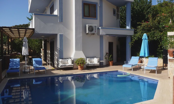Kalkan Villa | Beautiful Villa, Private Pool & Gardens, only a Short Walk To Kalkan Town Centre