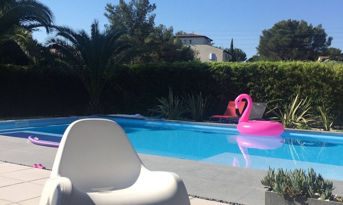 Boulouris-sur-Mer Villa | Beautiful villa with heated pool just a stone's throw from the sea!