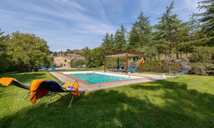 Cortona House | Beautiful villa with private pool with a stunning view on Cortona