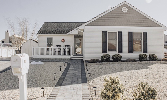 Beach Haven West House | Beautiful waterfront summer getaway-7 minutes to beach!