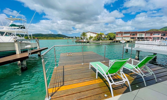 Jolly Harbour Villa | Beautiful Waterfront Villa