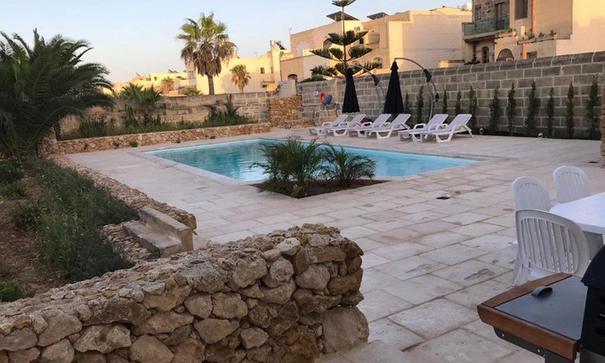 Birbuba House | Beautifully Converted Farmhouse Villa In Gozo with Large Pool and Outdoor Area