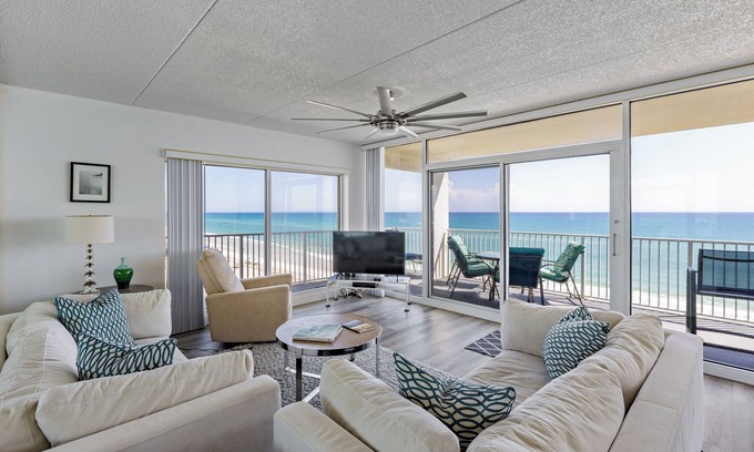 Bethune Beach Condo | Beautifully Decorated Oceanfront Corner | Ocean Condo #401