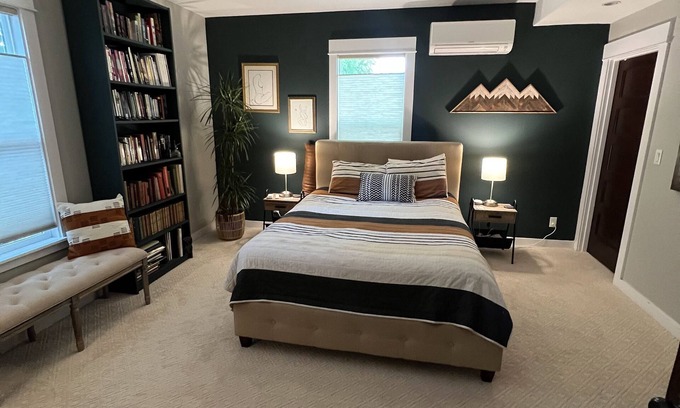 Hilltop House | Beautifully renovated 100yr old craftsman home near Stadium District.