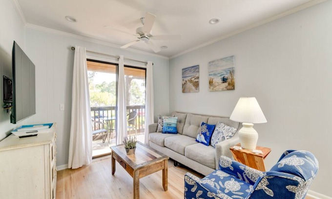 Palmetto Dunes Condo | Beautifully Renovated 2 Bed/2 Bath Resort Beach Villa
