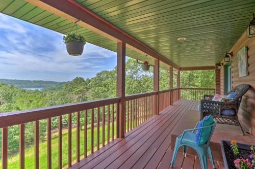 Sylvan Shores House | Beaver Lake Home with Game Room, Boat Slip and Views!