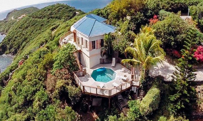 Estate Rendezvous and Ditlef Villa | Beija Flor - Spectacular Water Views & Ocean breezes, Salt Water Pool, New Solar