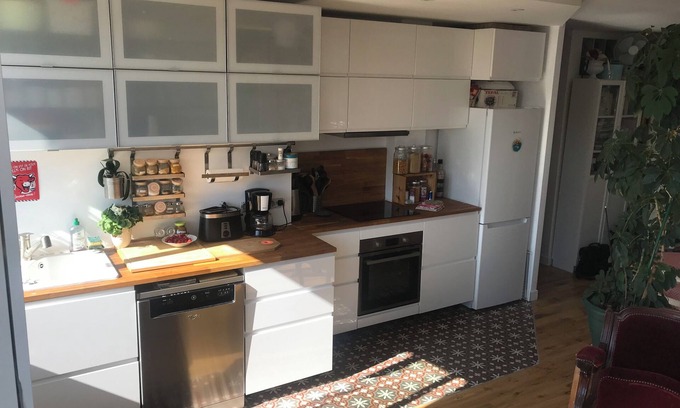Quartier de la Goutte-d'Or Apartment | Bel Appart Familial 76m2 - 4p Avec Parking ! A 10mn de Montmartre