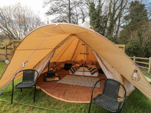 Camerton House | Bell tent 4