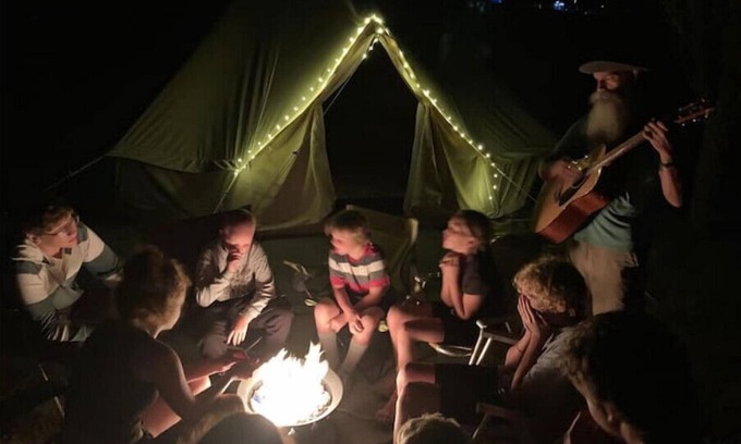 Morgan County RV Rental | Bell Tent #5 - The Fields at East Canyonn