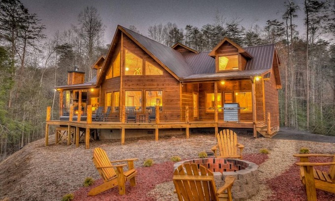 Blue Ridge Cabin | Bella Vista - Mountain Views | Hot Tub | Fire Pit