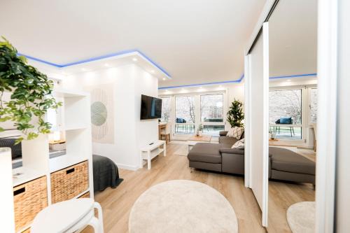 Pforzheim Apartment | BellaBene modernes Studio Apartment in zentraler Lage mit Terrasse, Parkplatz, SmartTV