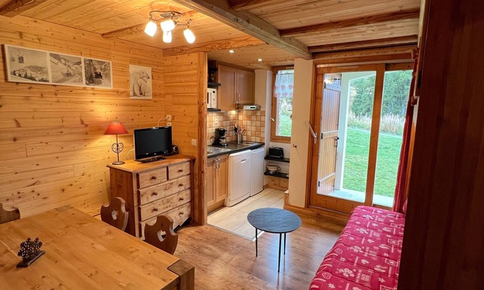 Belle Plagne Apartment | BELLE PLAGNE apartment 4 people ground floor, very sunny