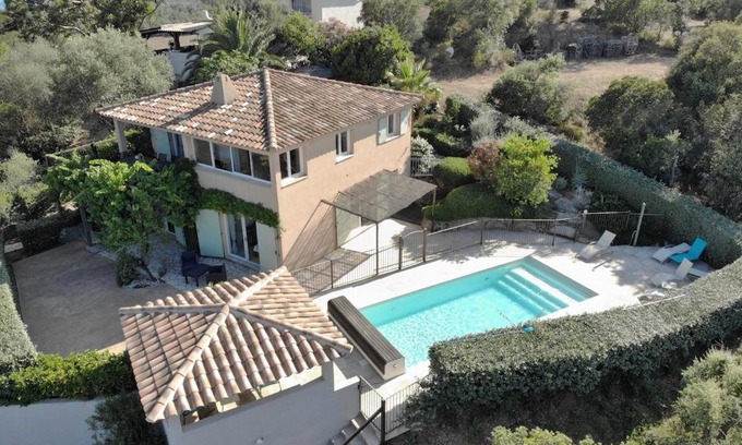 Cirendinu Villa | belle villa vue mer avec piscine chauffée 4 chambres - baccalocation