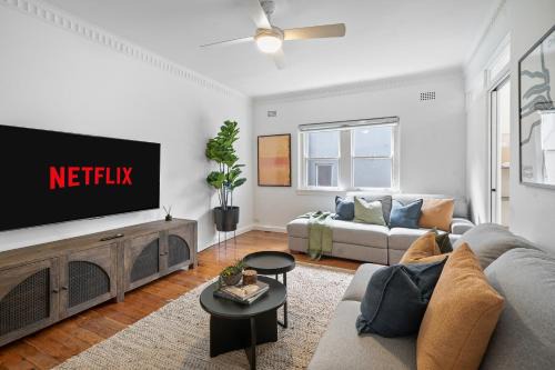 Bellevue Hill Apartment | Bellevue Hill 3BR Escape with Full kitchen