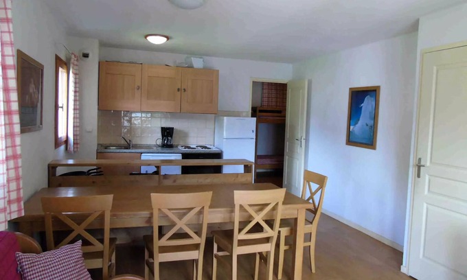 Valfrejus Apartment | Belvedere Residence - 3 Rooms for 8 People