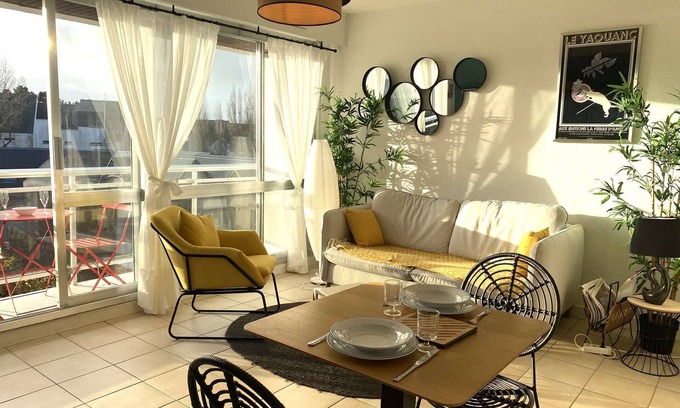 Benodet Apartment | Bénodet, charming apartment 4 persons, beach and restaurant on foot