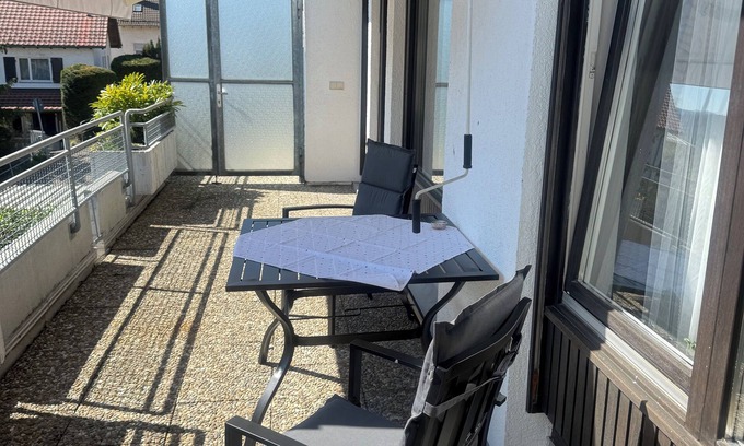 Waldshut-Tiengen Apartment | Bernies Waldshut - Sunny apartment - close to the city with balcony and underground parking
