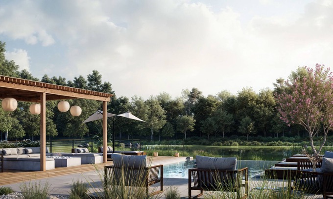 Nellysford House | Berry Hill Lake - Cabin w/NEW Infinity Pool - Pet Friendly - Private Lake