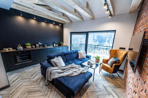 Meszna Apartment | Beskid Apartment 15 z widokiem na Skrzyczne, Sauna, Jacuzzi