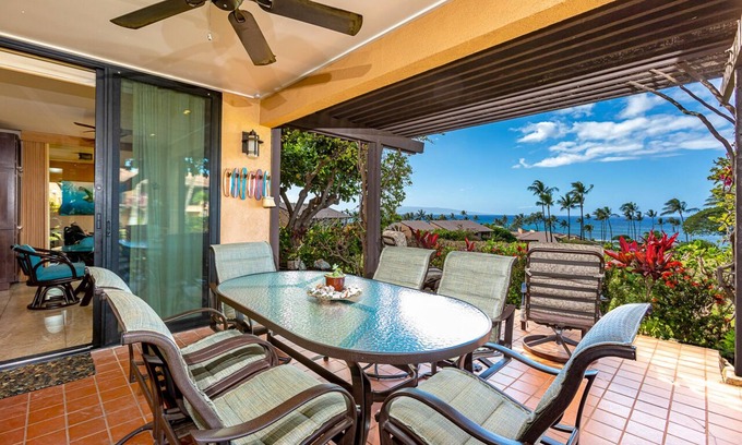 Wailea Condo | Best Location @ Ekahi. year round sunsets from lanai, stroll to the Beach