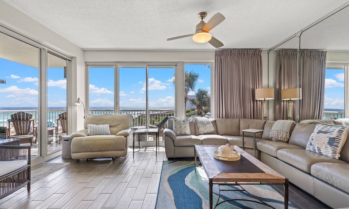Miramar Beach Condo | Best Location in The Crescent w/Endless Views & BEACH CHAIR SERVICE!